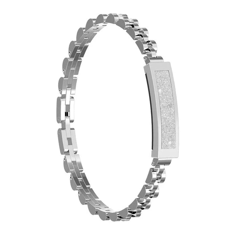Elegant Fitness Tracker Bracelet with Adjustable Fit
