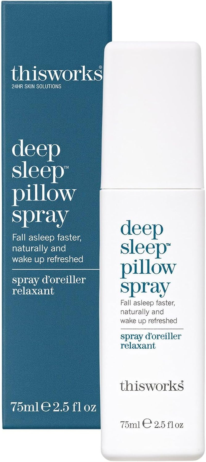 This Works Deep Sleep Pillow Spray, Infused with Lavender, Camomile and Vetivert - Science-Backed Natural Pillow Mist to Aid Sleep