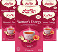 , Women'S Energy, Organic Herbal Tea, Naturally Caffeine Free, Blend of Hibiscus, Angelica Root and Ginger, 6 Packs X 17 Tea Bags (102 Teabags Total)