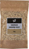 Siberian Ginseng Root Herbal Tea - Cut and Dried Eleutherococcus Senticosus - Loose-Leaf Herbal Infusion - Energy & Mental Clarity Boost - 100% Natural - 50G
