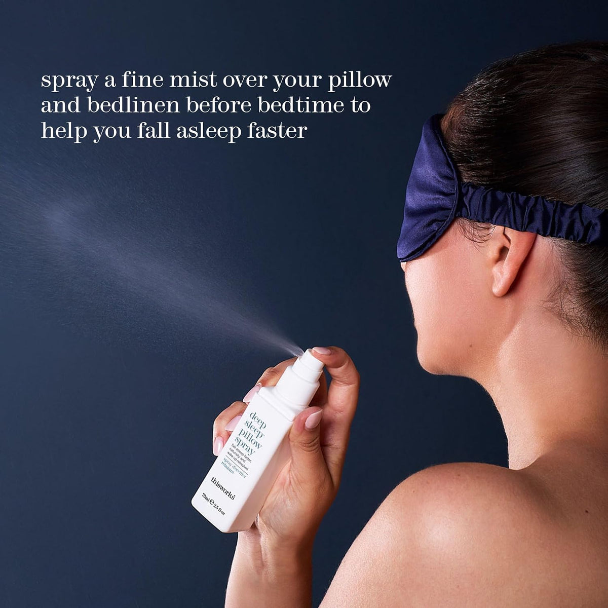 This Works Deep Sleep Pillow Spray, Infused with Lavender, Camomile and Vetivert - Science-Backed Natural Pillow Mist to Aid Sleep