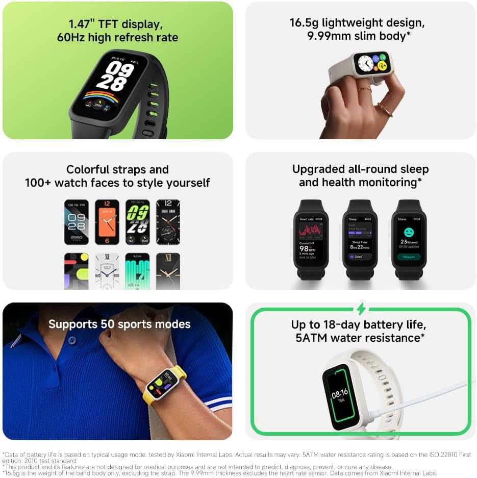 Smart Band 9 Pro, Fitness Tracker, 1.74'' Display, GPS