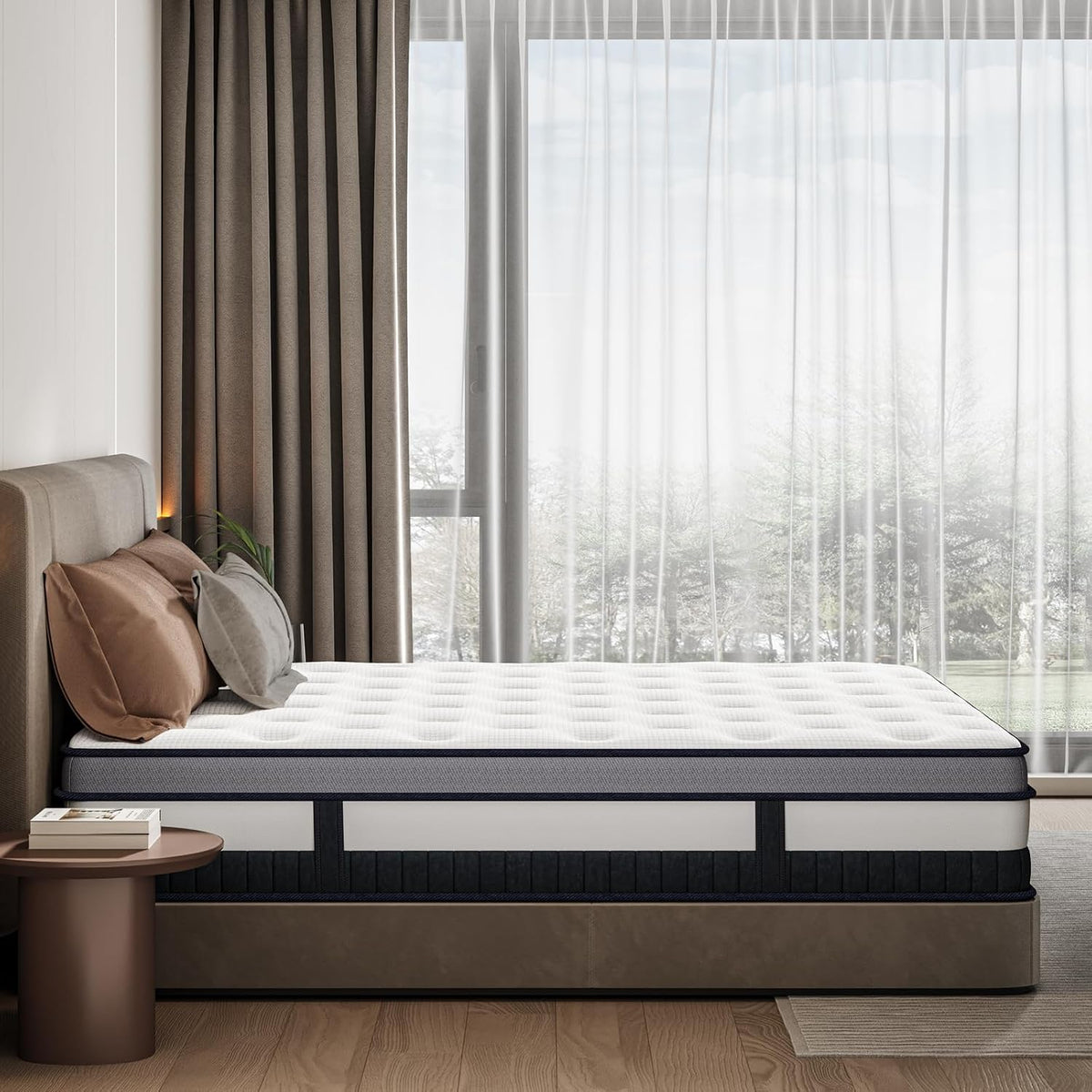 4FT6 Double Mattress 135X190Cm Pocket Sprung Medium Mattress
