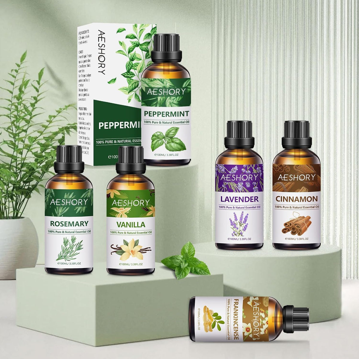 Lavender Essential Oil Undiluted, 100Ml Pure Natural Lavanda Oil for Diffuser, Aromatherapy, Bath, Massage, Sleep, Skin Care, Perfume & Candle Making