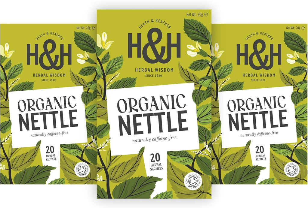 Organic Nettle Tea Bags - 3 Pack Gift Box