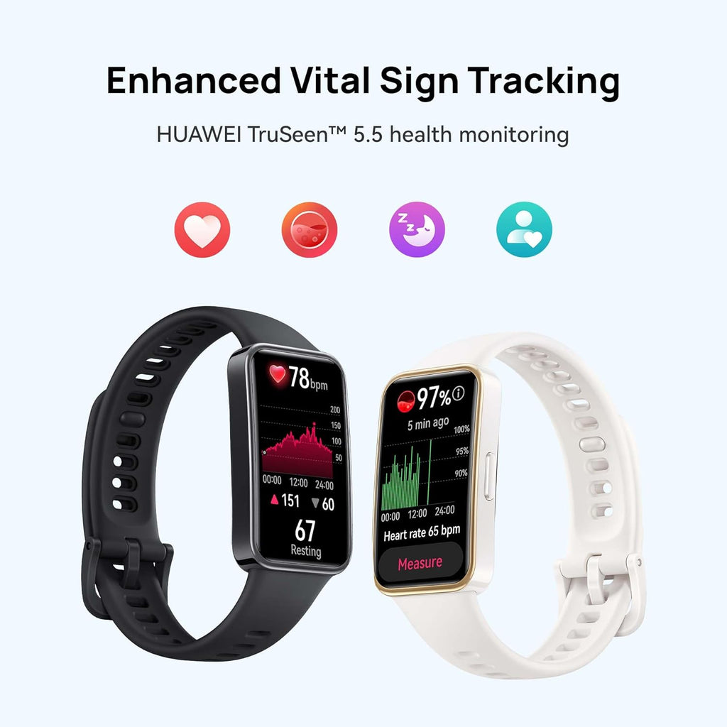 HUAWEI Band 9 Fitness Tracker, up to 14 Days Battery Life, Black
