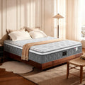 Orthopaedic Small Double Mattress 4FT for Back Pain Relief, 10.6 Inch Hybrid 7-Zone Pocket Sprung Mattress with Cooling Gel Memory Foam & Breathable Knitted Cover, Medium Firm, 120X190X27Cm