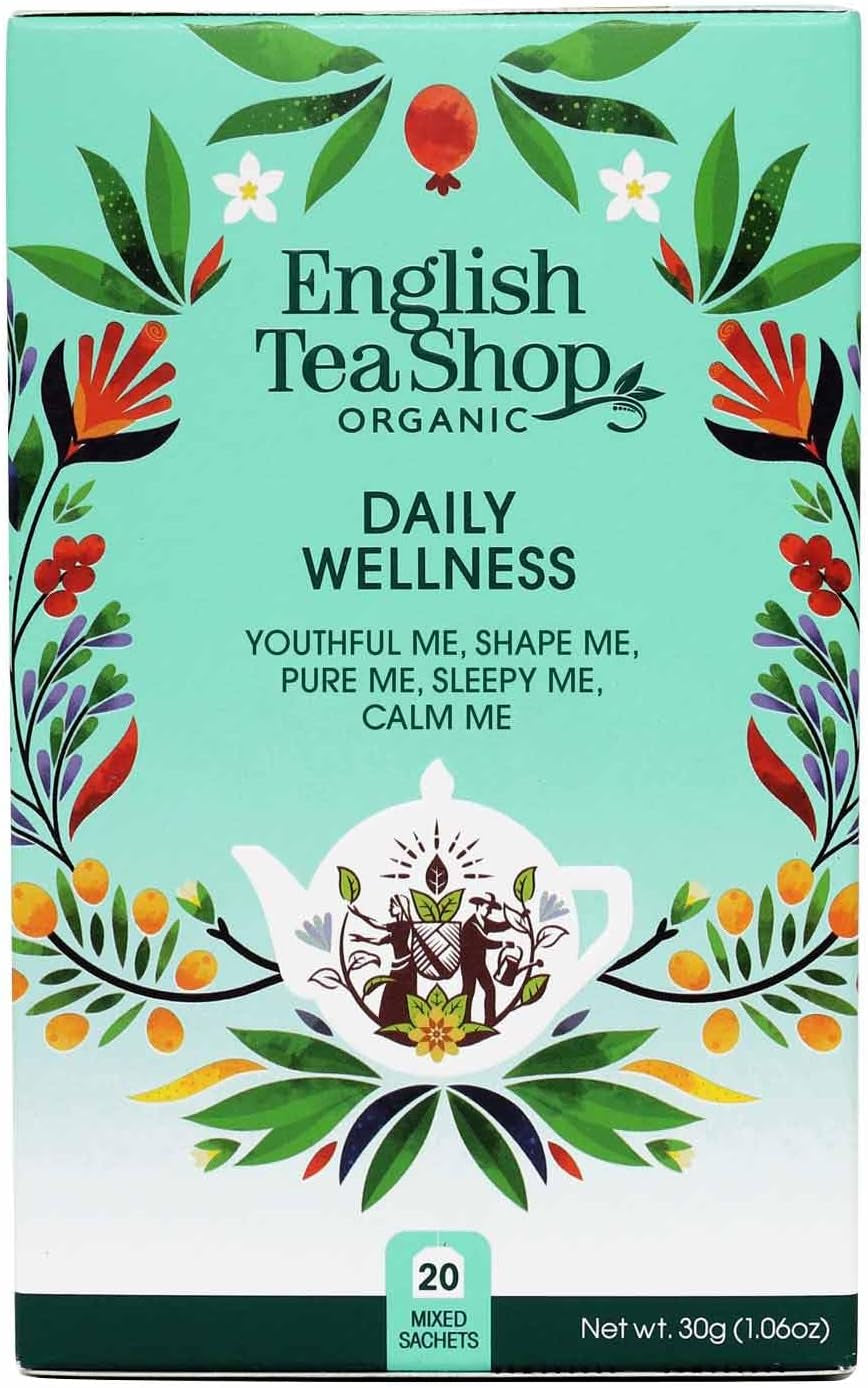 Daily Wellness Tea Bag Sachets, 20-Piece