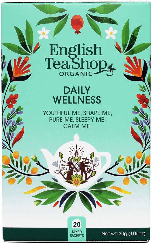 Daily Wellness Tea Bag Sachets, 20-Piece