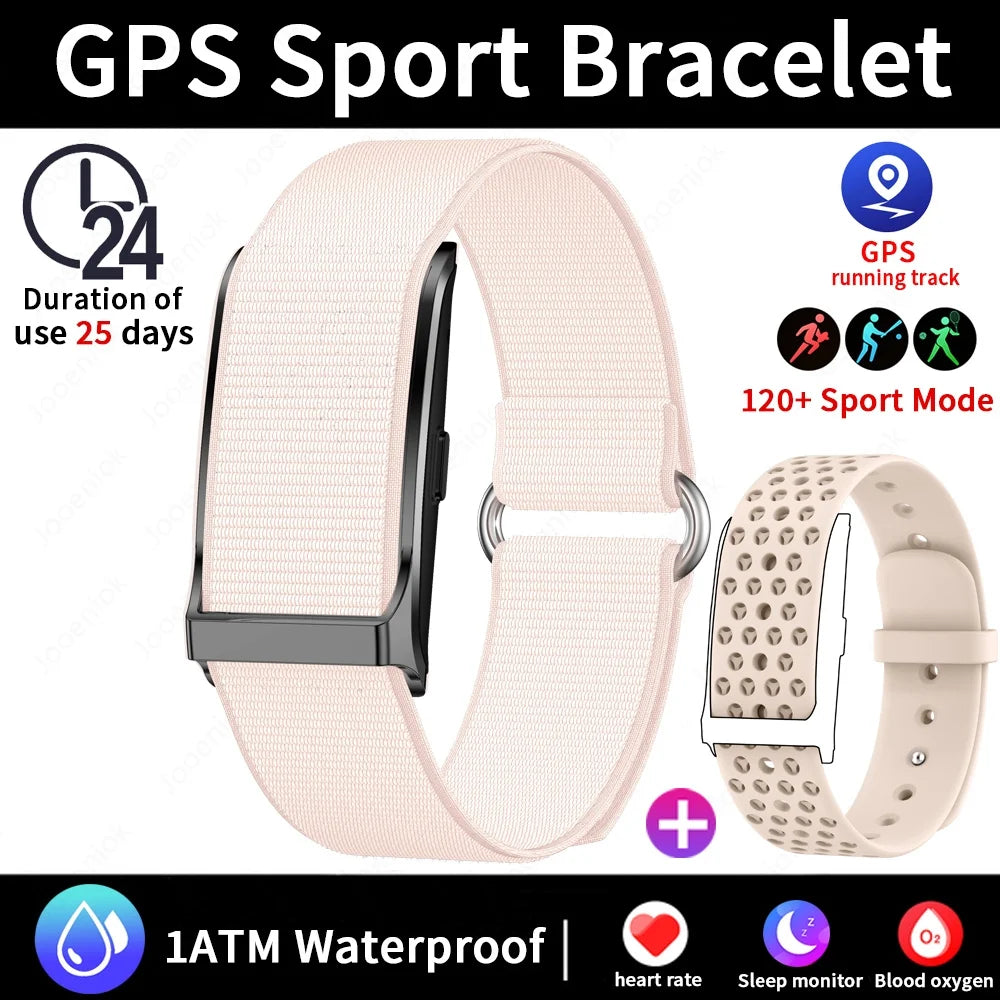 New No Screen Smart Watch Men'S Sports Outdoors Fitness Heart Rate Monitor 1ATM Waterproof New Smartwatch for Android IOS 2025