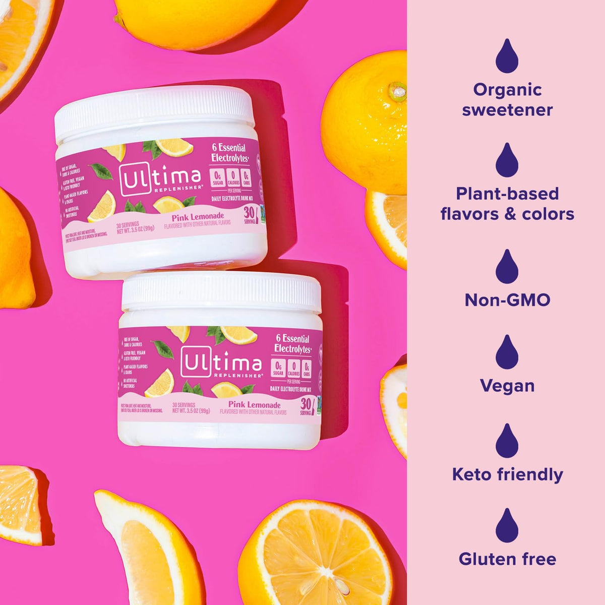 Electrolyte Hydration Powderpink Lemonade 90GM