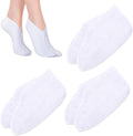 3 Pairs Moisturizing Foot Care Socks – Dry Feet Relief – Reusable, Breathable, Hydrating Sleep Socks for Women & Men