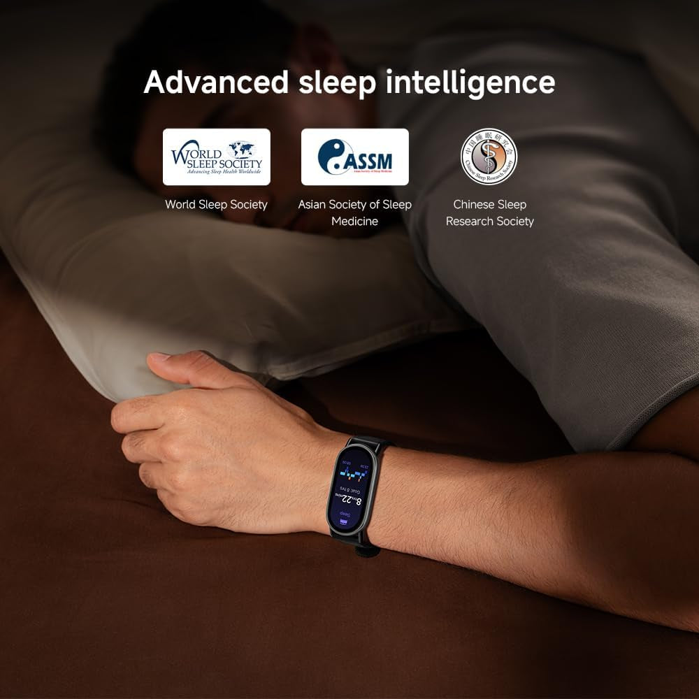 Smart Band 10, Fitness Tracker for Men Women, 21-Day Battery, White