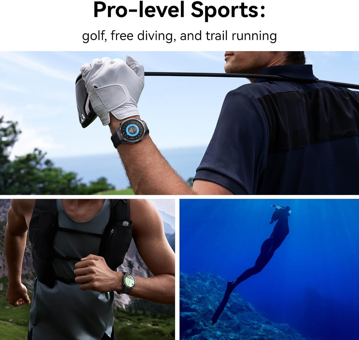 HUAWEI WATCH GT 5 Pro 46 Mm Smartwatch, Pro-Level Sports Watch, Health Tracking, ECG Monitoring, up to 14 Days Battery Life, GPS, Bluetooth Call, Ios& Android+Freebuds 5I, Titanium
