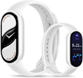 Smart Band 10, Fitness Tracker for Men Women, 21-Day Battery, White