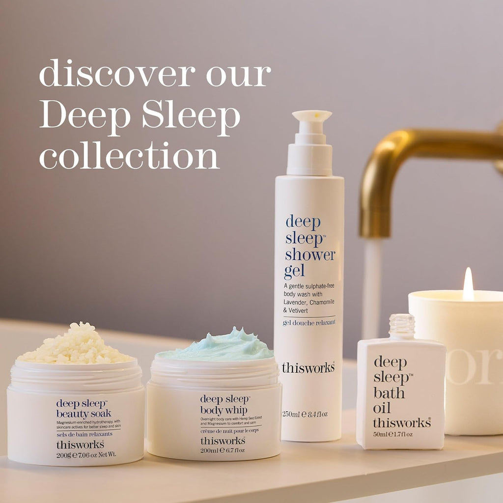 This Works Deep Sleep Pillow Spray, Infused with Lavender, Camomile and Vetivert - Science-Backed Natural Pillow Mist to Aid Sleep