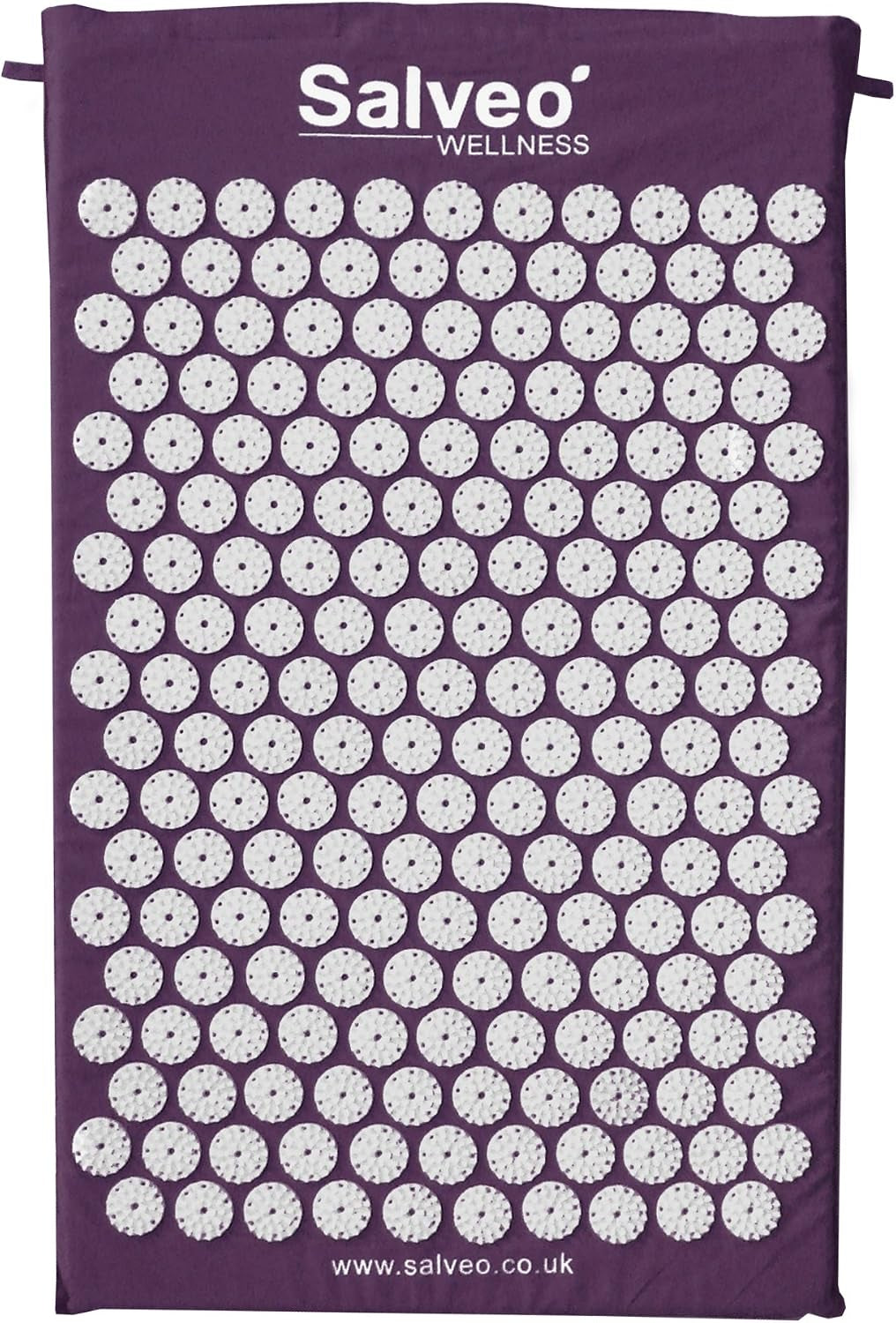 Acupressure Mat (Purple) Massage Mat Acupuncture Mat Spikey Nail Spike Shakti Mat UK Shiatsu Mat Back Pain Meditation Mat Wellbeing Stress Relief Relaxation Pressure Point Sleep Aids for Adults