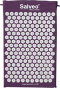 Acupressure Mat (Purple) Massage Mat Acupuncture Mat Spikey Nail Spike Shakti Mat UK Shiatsu Mat Back Pain Meditation Mat Wellbeing Stress Relief Relaxation Pressure Point Sleep Aids for Adults