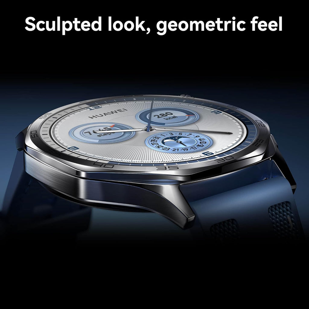 HUAWEI WATCH GT 5 46Mm Smart Watch, Sharp-Edged Design, Blue