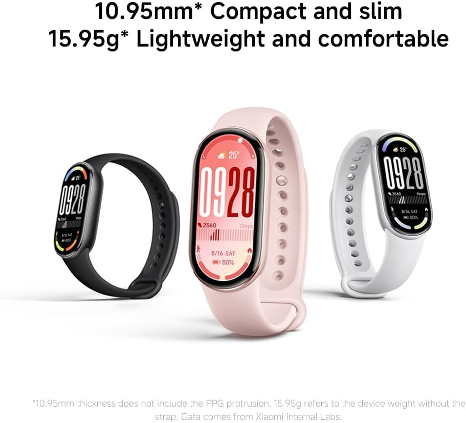 Smart Band 10, Fitness Tracker for Men Women, 21-Day Battery, White