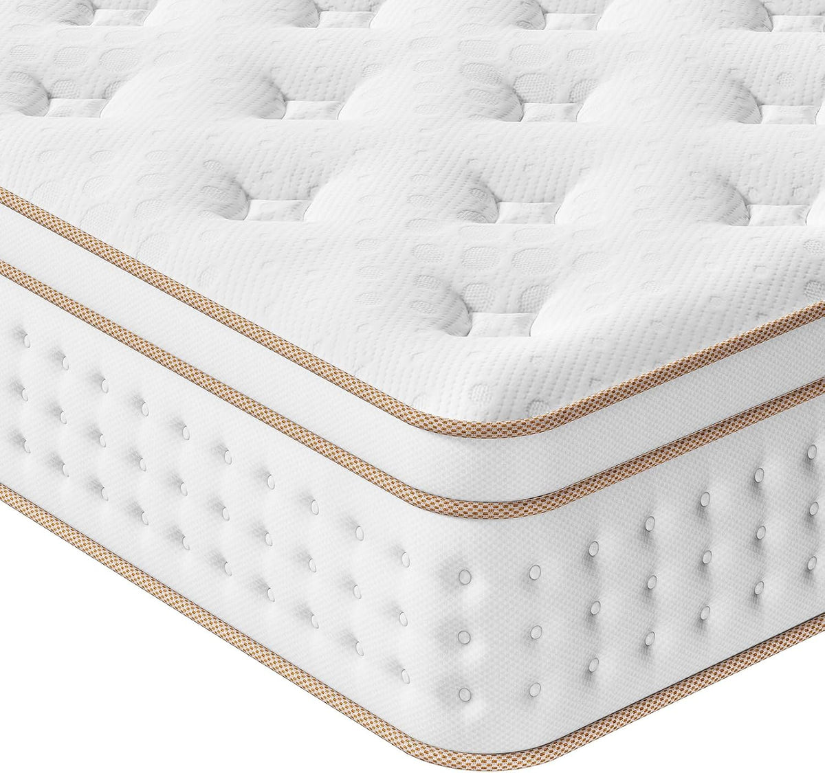 Mattress with Memory Foam Top 5FT UK King Mattress 150X200Cm
