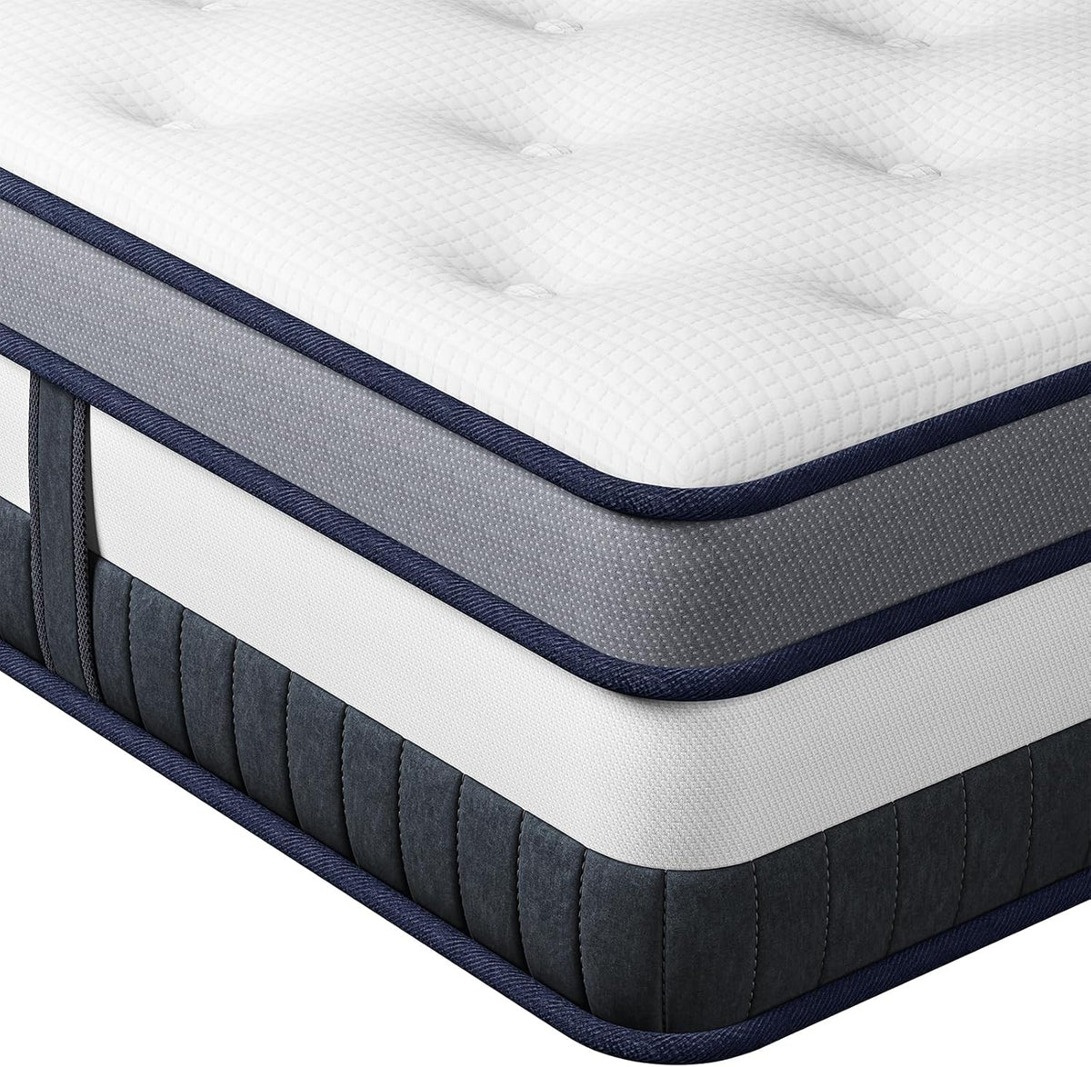 4FT6 Double Mattress 135X190Cm Pocket Sprung Medium Mattress