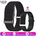 2025 No Screen Smart Watch 20-Day Ultra-Long Use Time 24Hours Blood Oxygen Blood Pressure Monitoring Sports Smart Bracelet