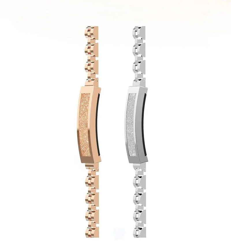 Elegant Fitness Tracker Bracelet with Adjustable Fit